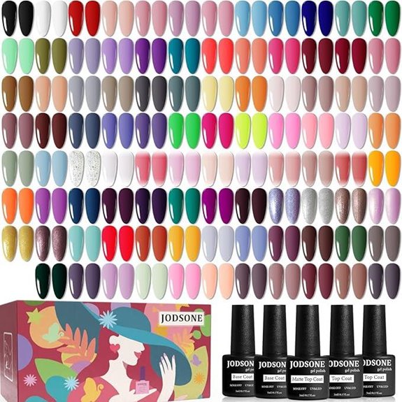 JODSONE Gel Nail Polish Kit (100 pcs 5ml)