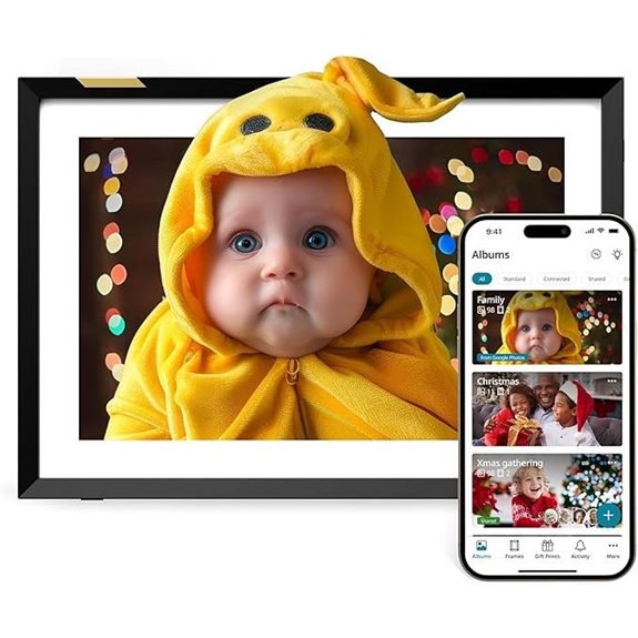 Nixplay AI-Enhanced Digital Picture Frame (10.1)