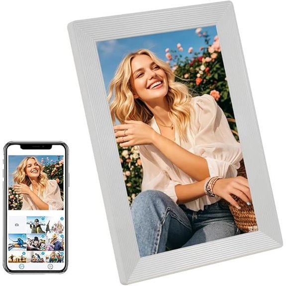 10.1 3D Digital Photo Frame with WiFi & Touchscreen