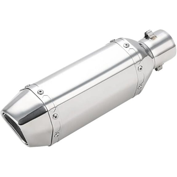 A-KARCK Motorcycle Exhaust Muffler with DB Killer