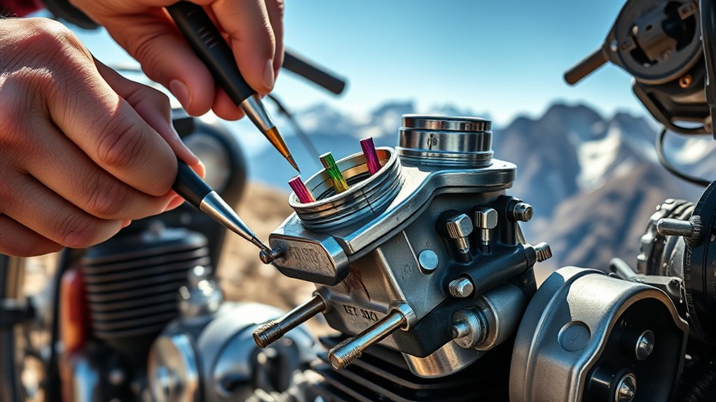 adjust jets test inspect