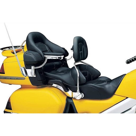 Kuryakyn Adjustable Backrest with Storage for Honda Gold Wing