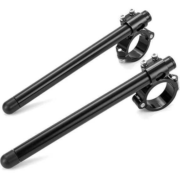 Φ37mm CNC Aluminum Clip-On Handlebars for Motorcycles