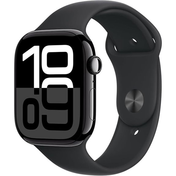Apple Watch Series 10 GPS 46mm Jet Black Aluminum