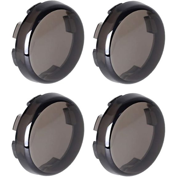 NTHREEAUTO Smoke Bullet Turn Signal Lens Cover (4 Pack)