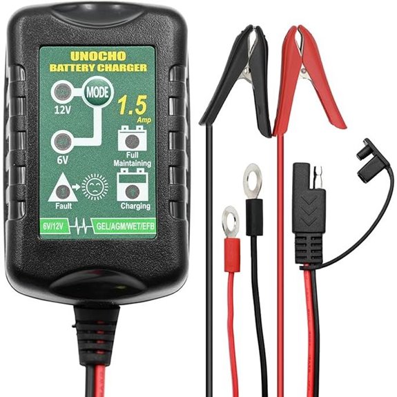 6V/12V Automatic Battery Charger and Maintainer