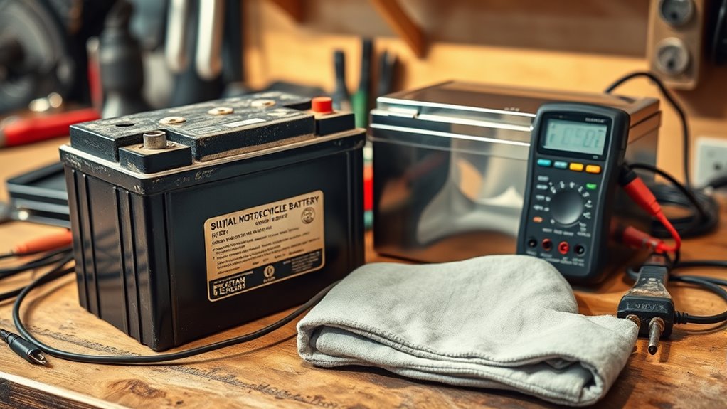 battery storage and maintenance