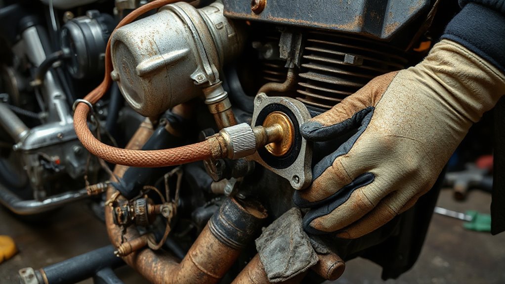 bike flooding fuel recovery