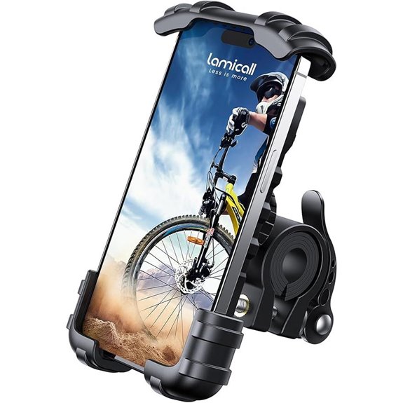 Lamicall Bike & Motorcycle Phone Holder for Smartphones