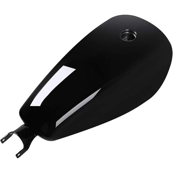 SLMOTO Black 2.5 Gal Gas Tank for Harley Sportster