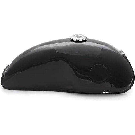 Mojave Cafe Racer Gas Tank Black 2.6 Gallon