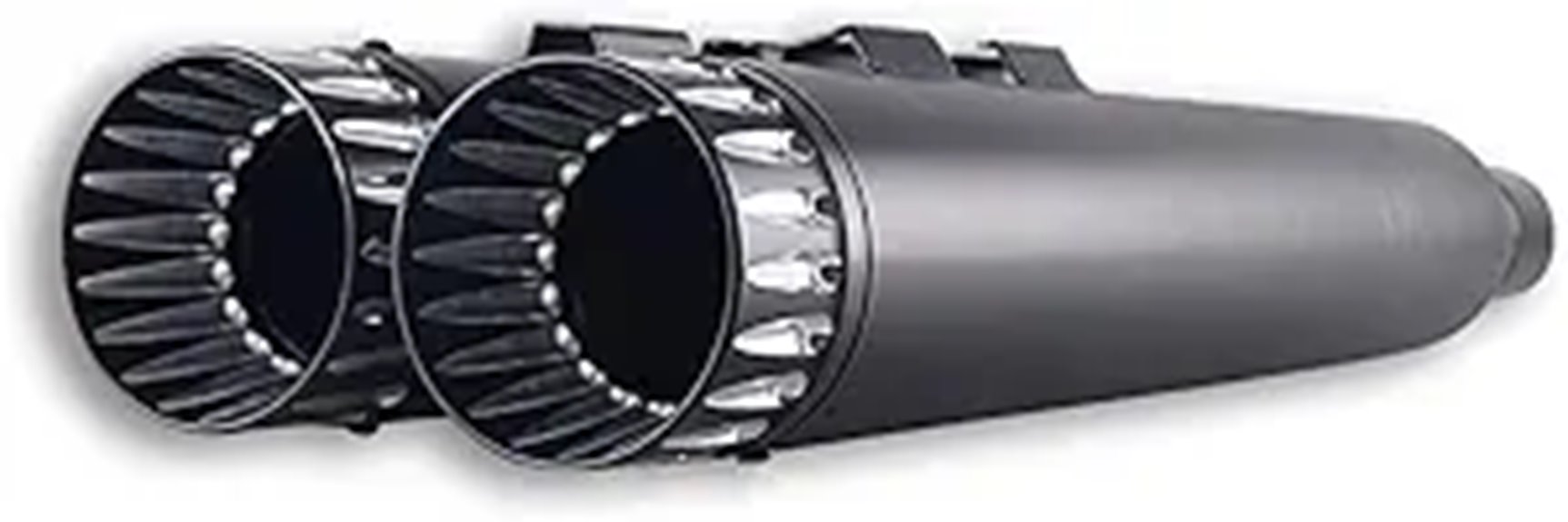 SHARKROAD 4” Black Slip-On Mufflers for Harley Touring