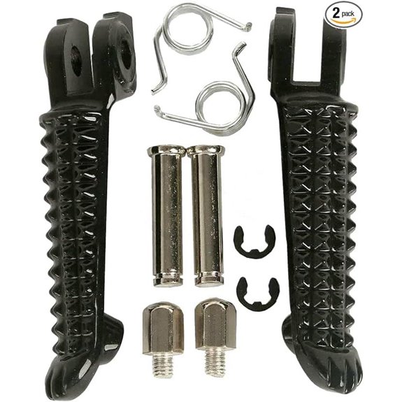 Front Foot Pegs for Yamaha YZF R1/R6 (Black)