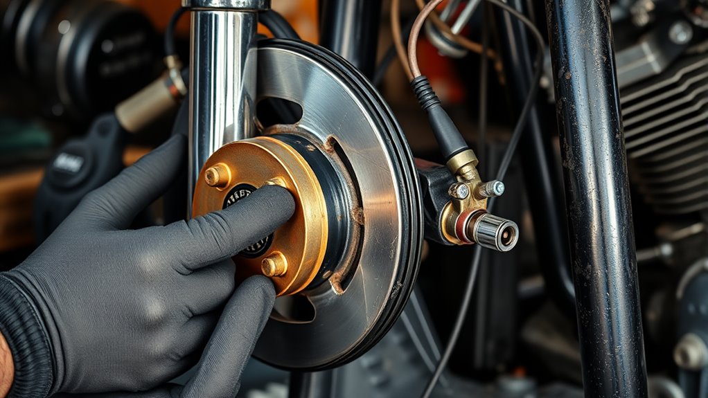 brake pad and fluid checks