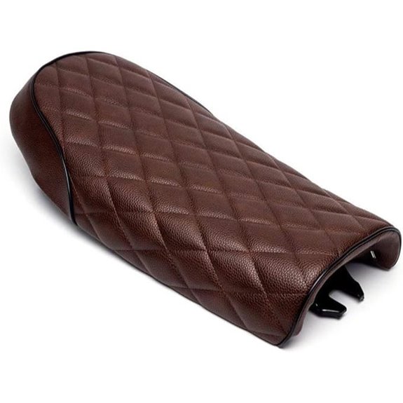Universal Motorcycle Cafe Racer Seat (Brown)