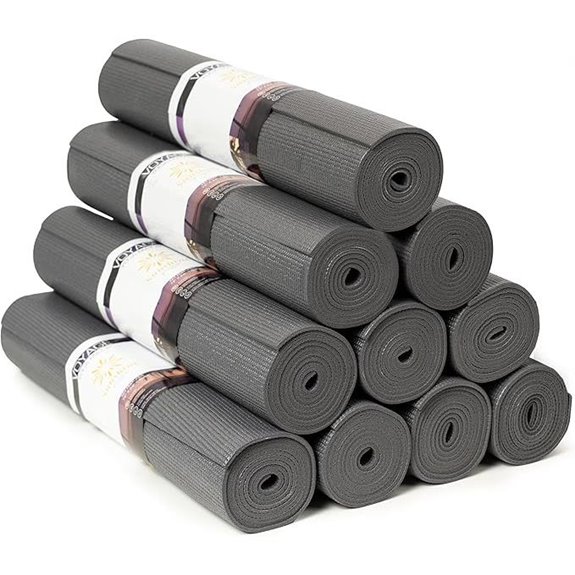 Sunshine Yoga Voyage Bulk Exercise Mats (10 Pack)