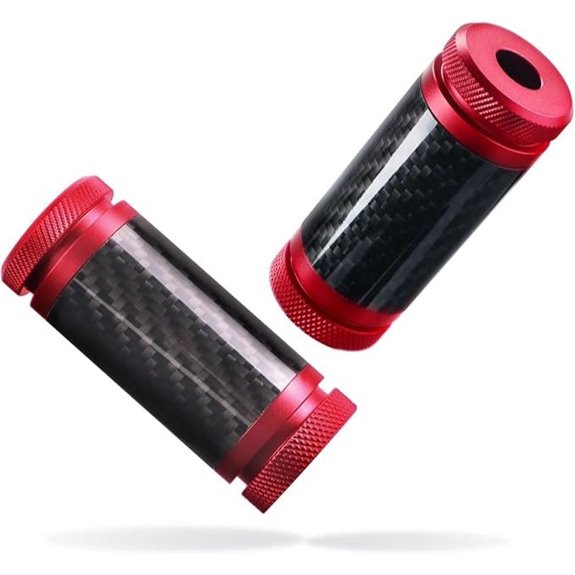 Carbon Fiber Crash Bar End Caps for Motorcycle