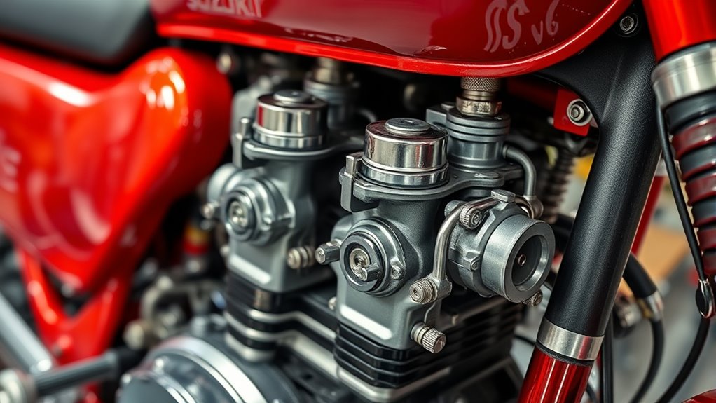 carburetor cleaning and synchronization