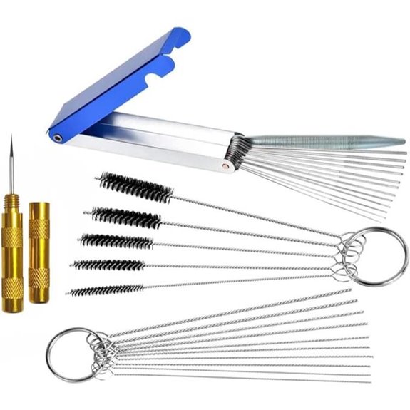 Limeiy Carburetor Cleaning Kit with Wires Needles Brushes
