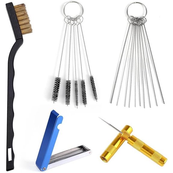 Carburetor Cleaning Kit with Tools and Supplies