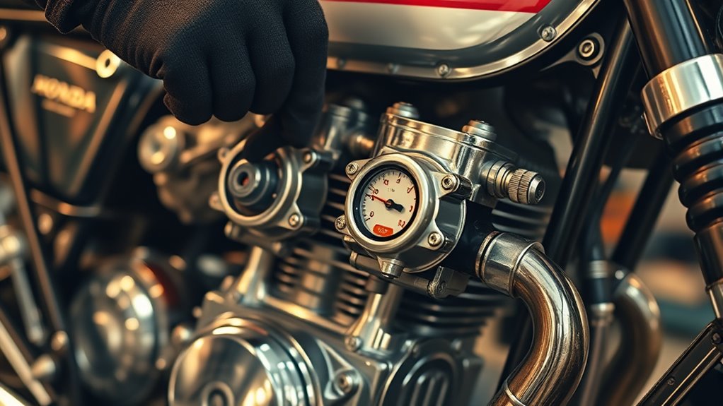 carburetor vacuum synchronization