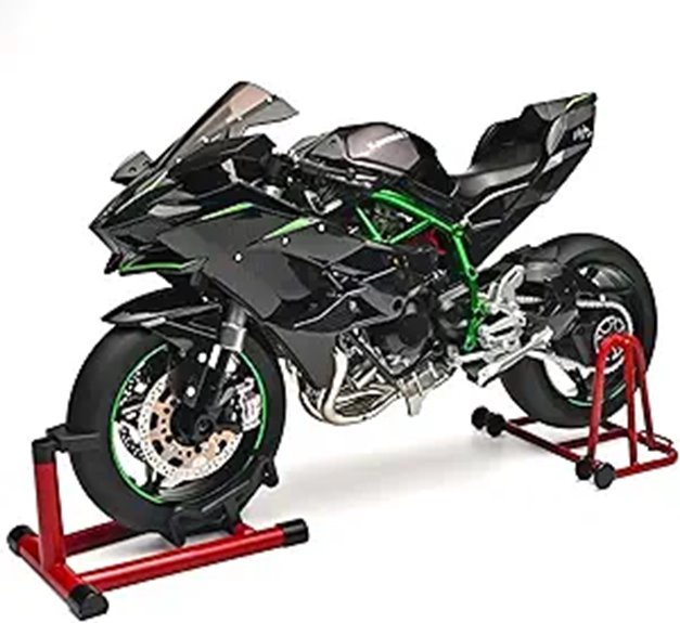 Die Cast Kawasaki Ninja H2R Motorcycle Model