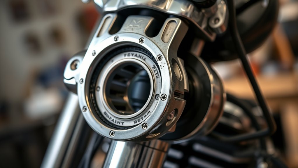 check and replace steering bearings