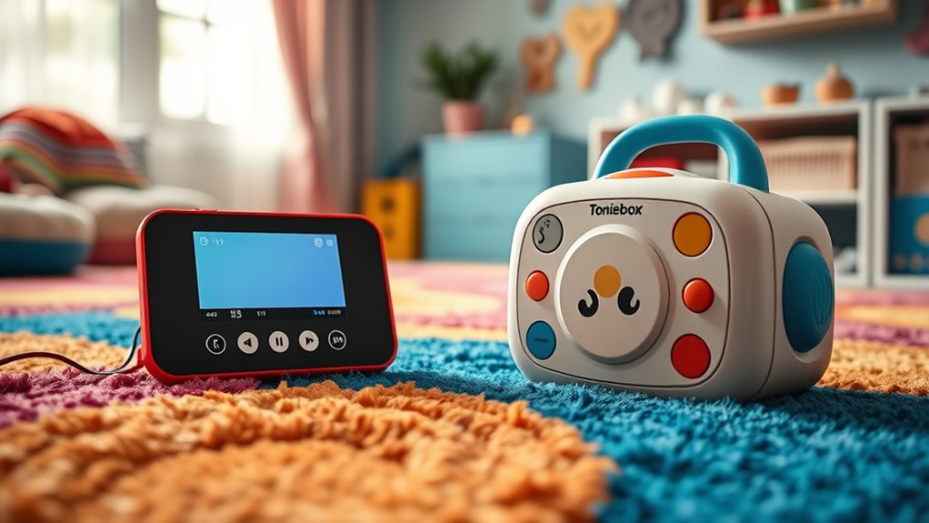 child friendly audio device comparison