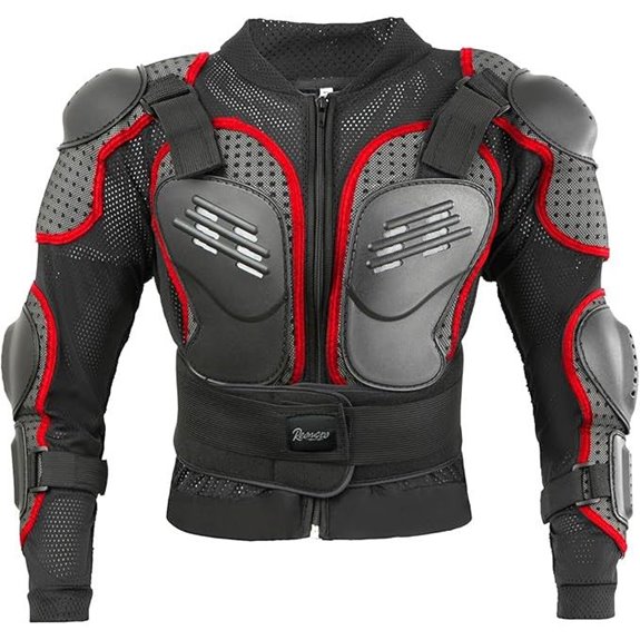 Kids Motorcycle Jacket with Full Body Armor