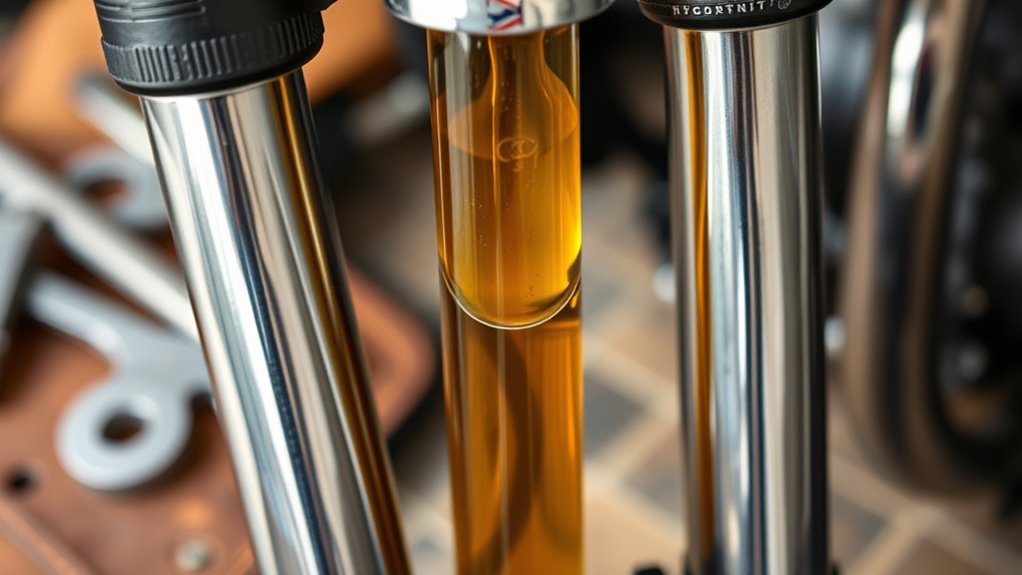 choosing vintage fork oil