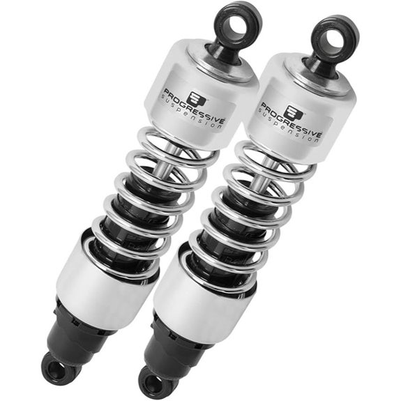 Progressive Suspension Chrome Rear Shock (12.5)