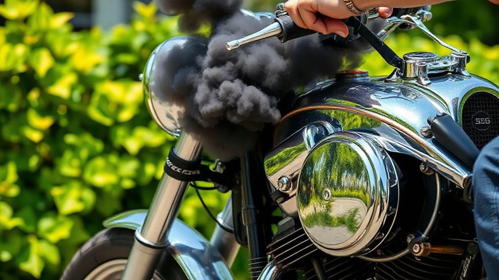 classic bike throttle hesitation