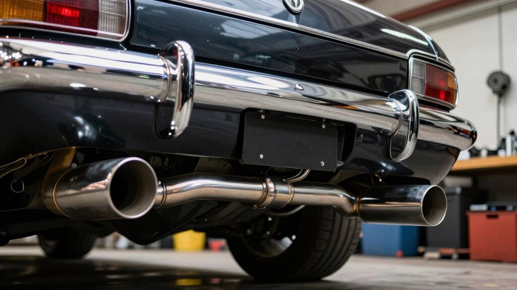 classic car exhaust upgrade