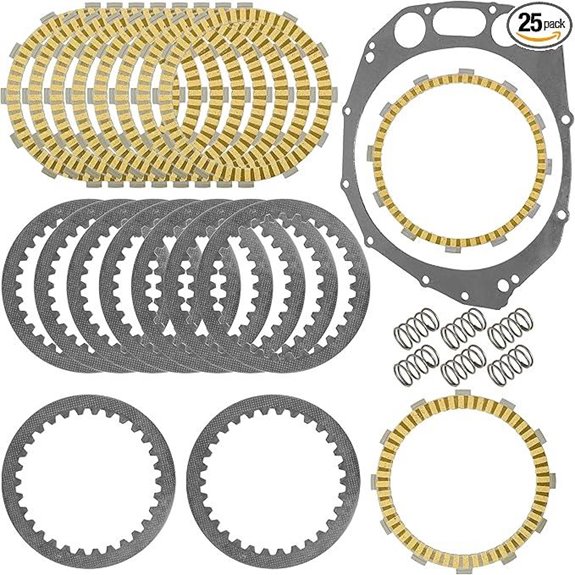 Caltric Clutch Plates for Suzuki GSX1300R Hayabusa