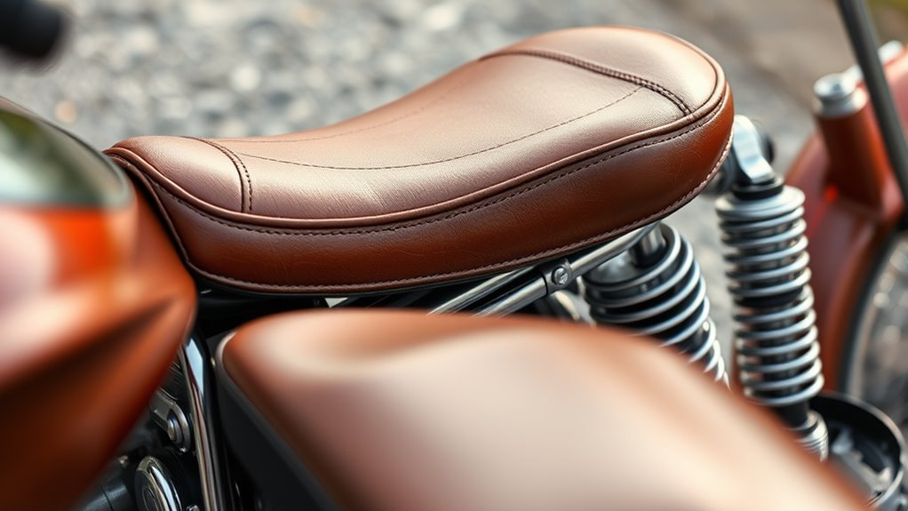 comfortable long distance riding seat