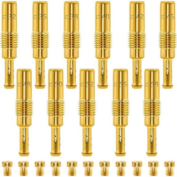 22 Pcs Carburetor Jet Kit for Various Engines