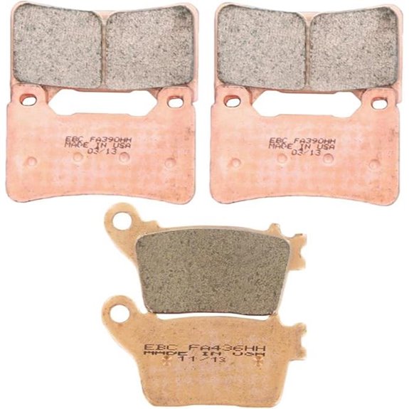 EBC Brakes EBPCK1001 Complete Double-H Sintered Brake Pad Change Kit