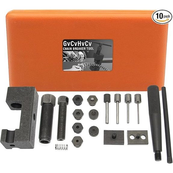 Motorcycle Chain Breaker Tool Kit (18-Piece)