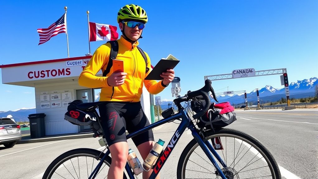 cross border biking documentation requirements