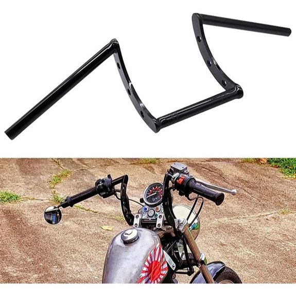 AnXin Motorcycle Handlebar Z Bars for Cruisers