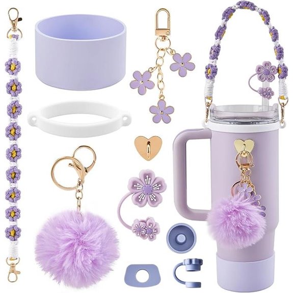 Stanley Cup 40oz Tumbler Accessories (Straw Cover Boot)