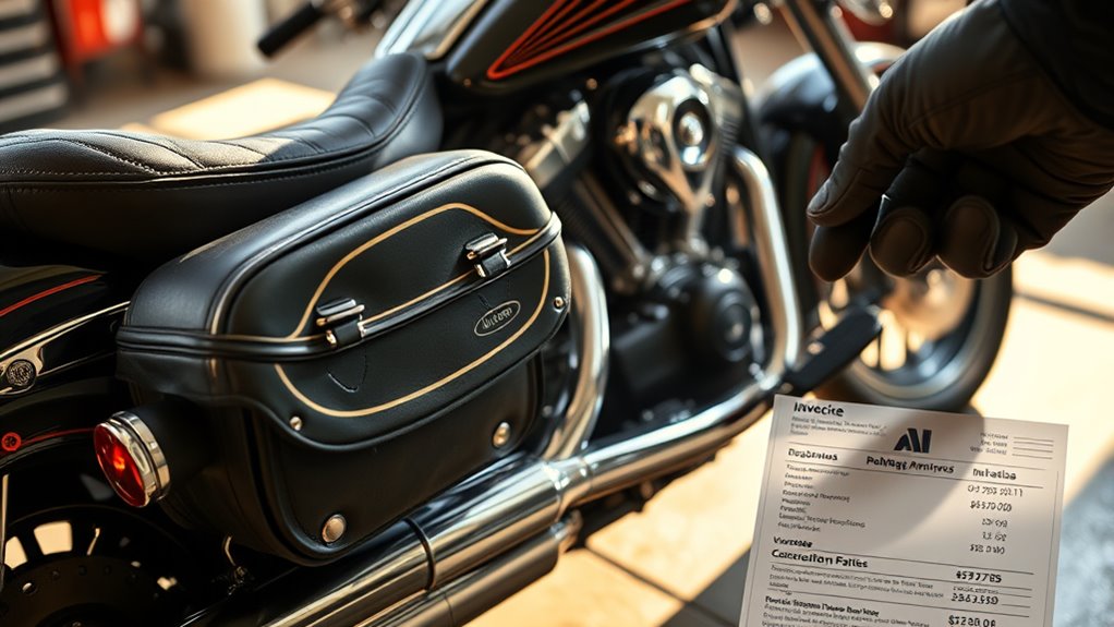 custom motorcycle parts insurance