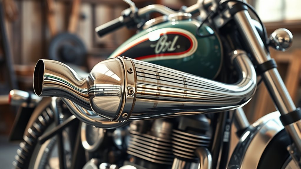 customizable stylish motorcycle exhausts