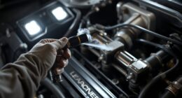 detecting vacuum leak sources