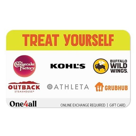 Treat Yourself Gift Cards - Email Delivery