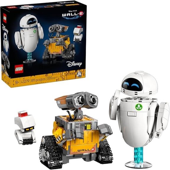LEGO Disney Wall-E & EVE Building Set for Adults