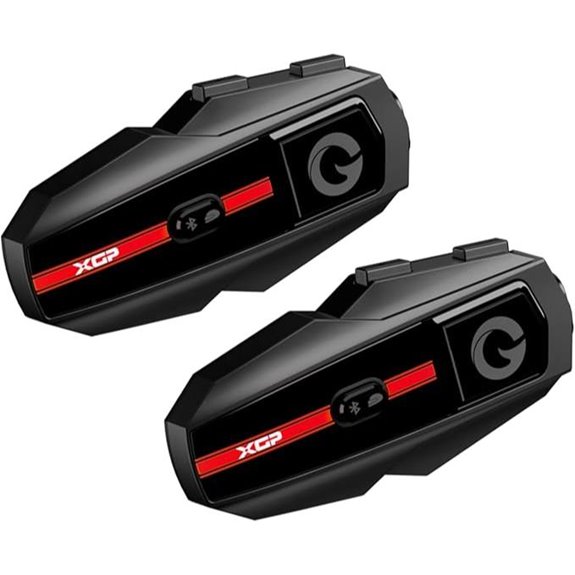 Motorcycle Helmet Bluetooth Intercom System (2 Pack)