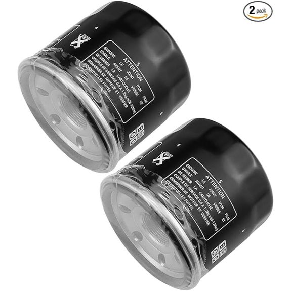 2PCS Oil Filter for Suzuki & Kawasaki Motorcycles