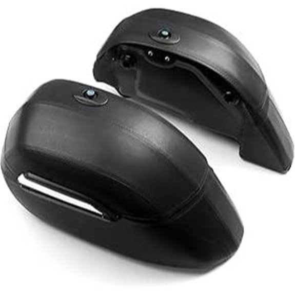 Heavy Duty Saddlebags & Mounting Kit for Motorcycles