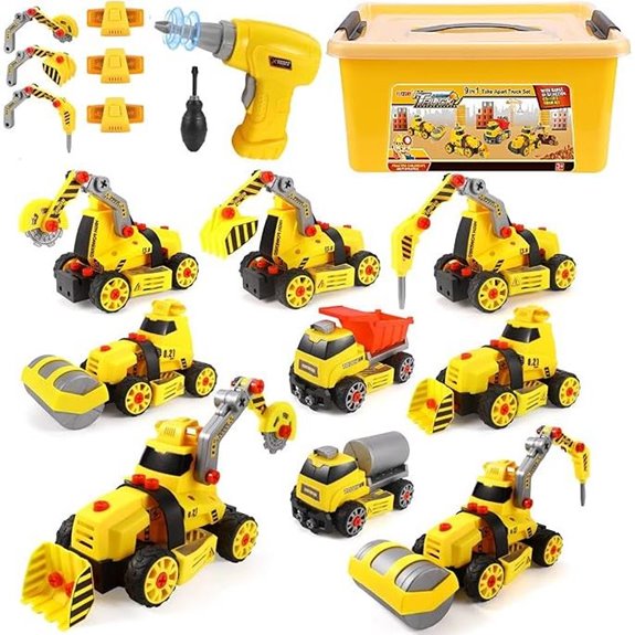 Electric Drill Truck Construction Set STEM Toys